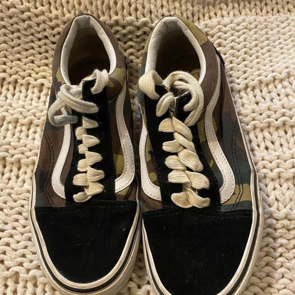 Camo vans